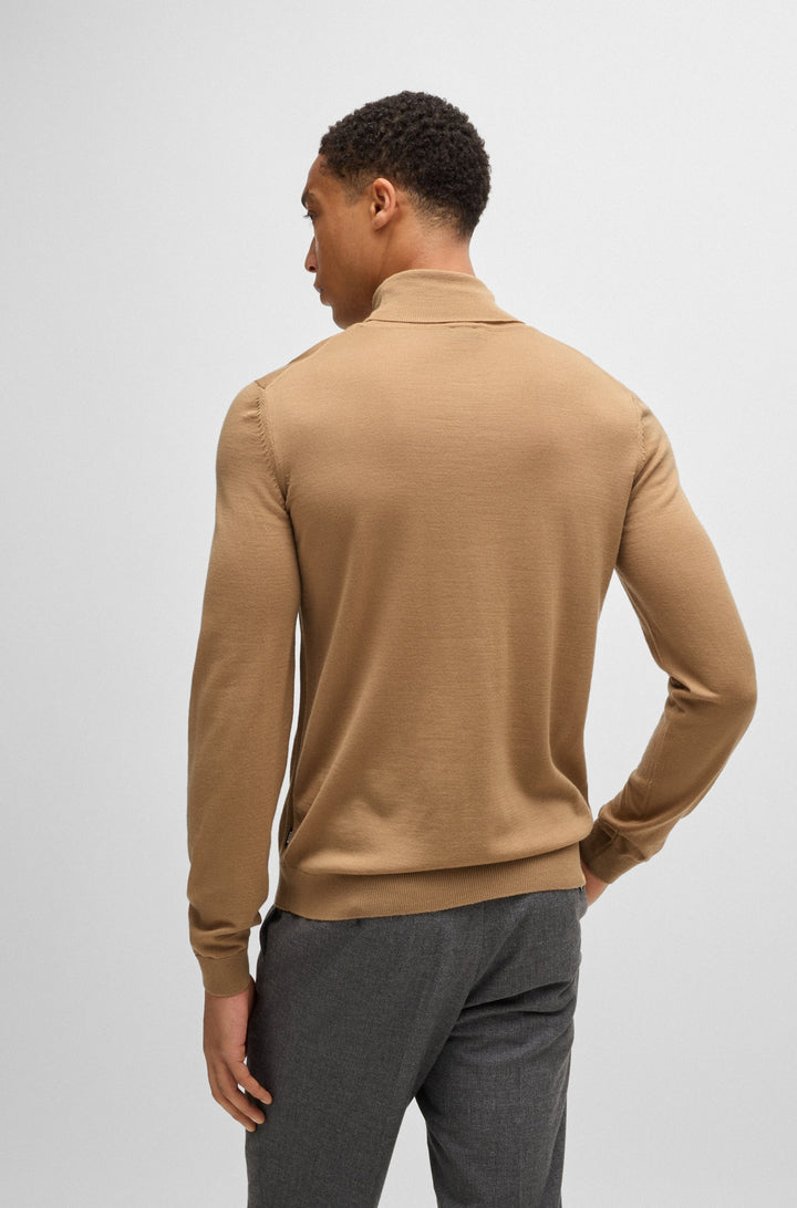 BOSS Sweaters  in Wool - MUSSO-P 10241489 01-50468262- Concorde Fashion#color_beige-260