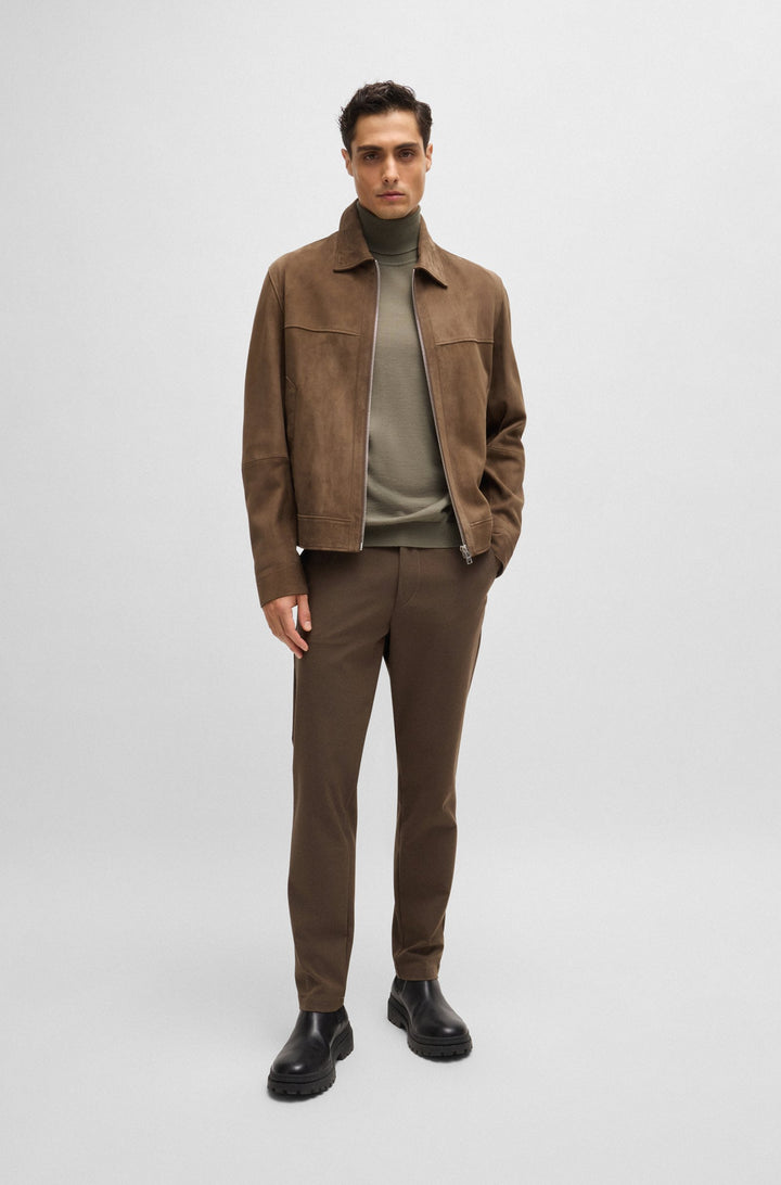 BOSS Sweaters  in Wool - MUSSO-P 10241489 01-50468262- Concorde Fashion#color_green-376