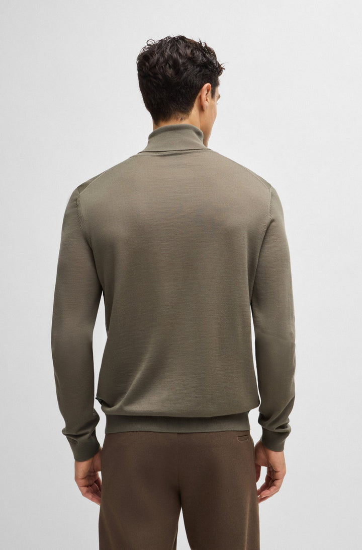 BOSS Sweaters  in Wool - MUSSO-P 10241489 01-50468262- Concorde Fashion#color_green-376