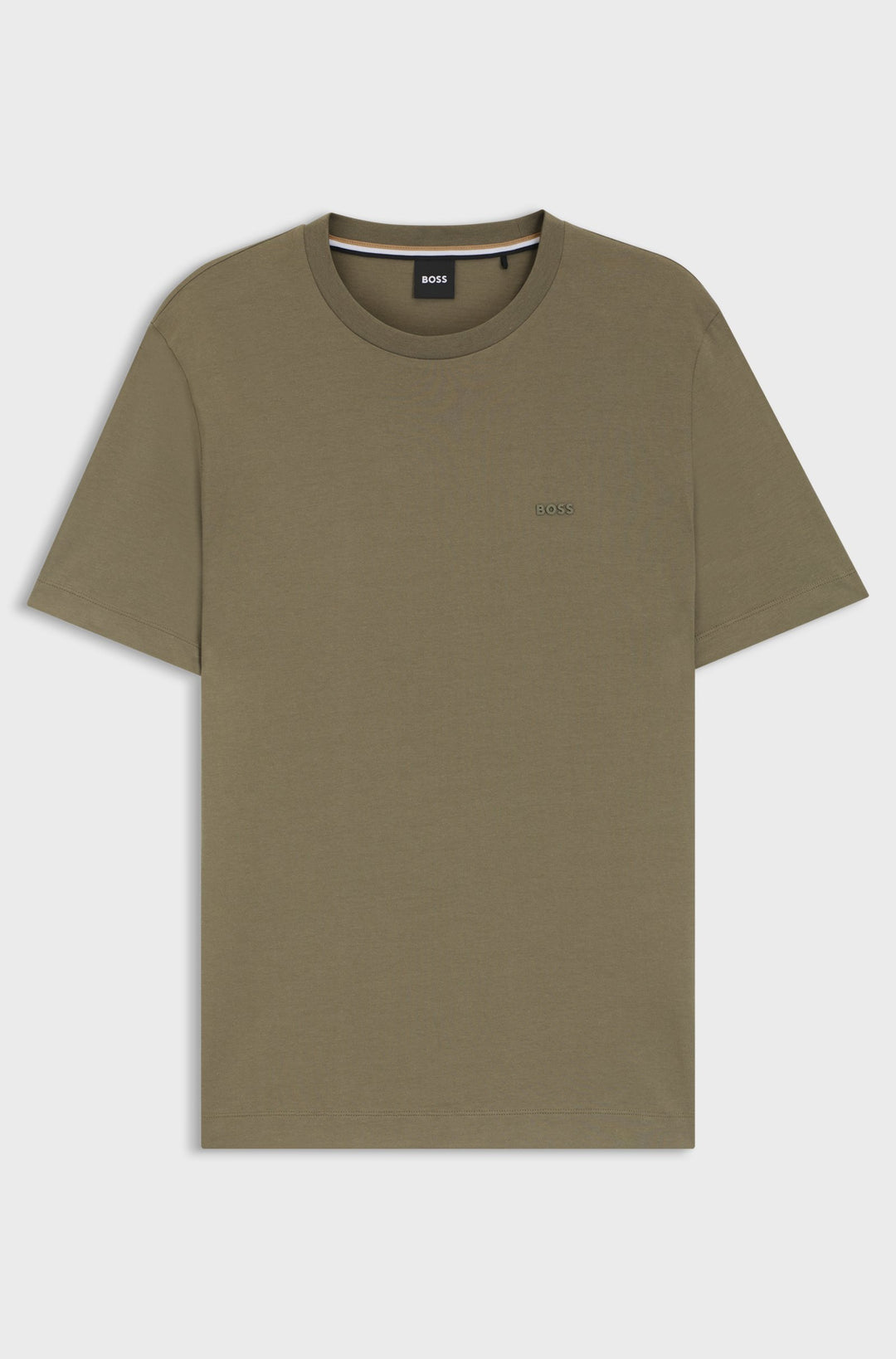 BOSS T-Shirts Regular Fit in Cotton - THOMPSON 01 10241525 01-50468347- Concorde Fashion#color_brown-245