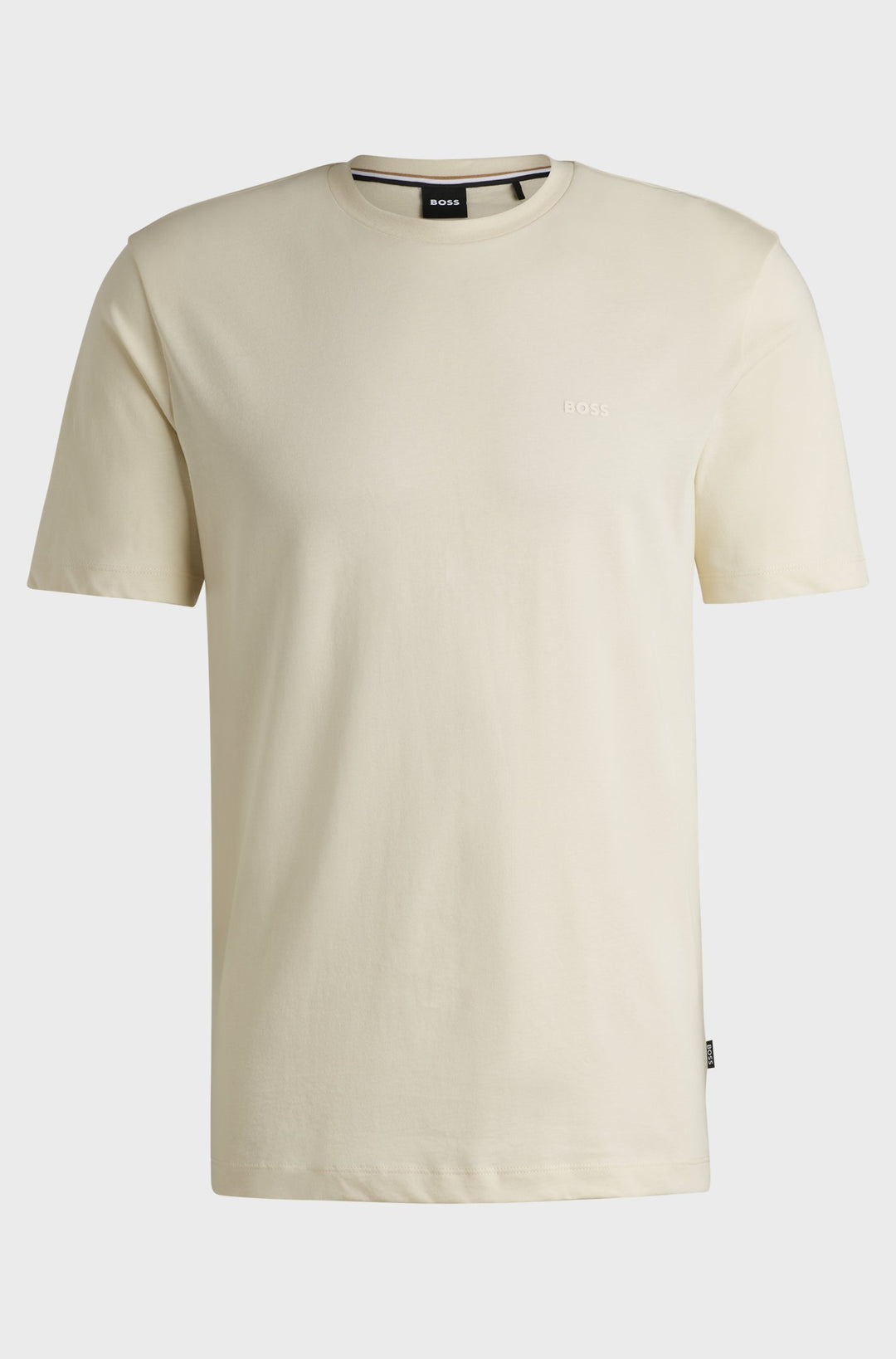 BOSS T-Shirts Regular Fit in Cotton - THOMPSON 01 10241525 01-50468347- Concorde Fashion#color_white-131