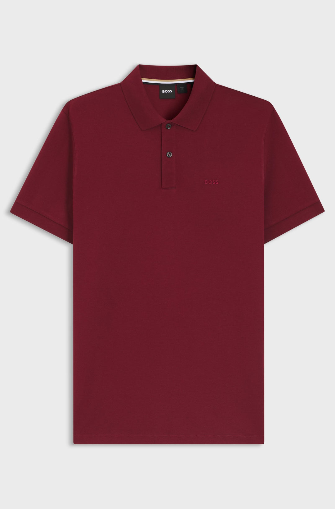 BOSS Polos Regular Fit in Cotton - PALLAS 10241531 01-50468362- Concorde Fashion#color_red-602