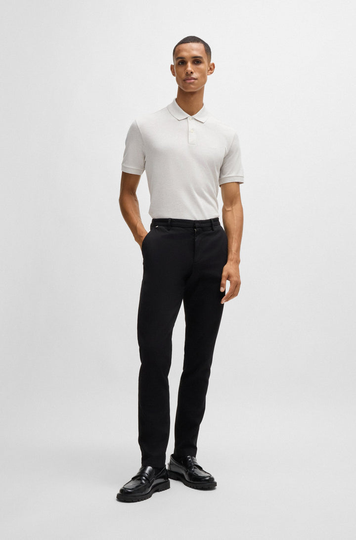 BOSS Polos Regular Fit in Cotton - PALLAS 10241531 01-50468362- Concorde Fashion#color_white-104