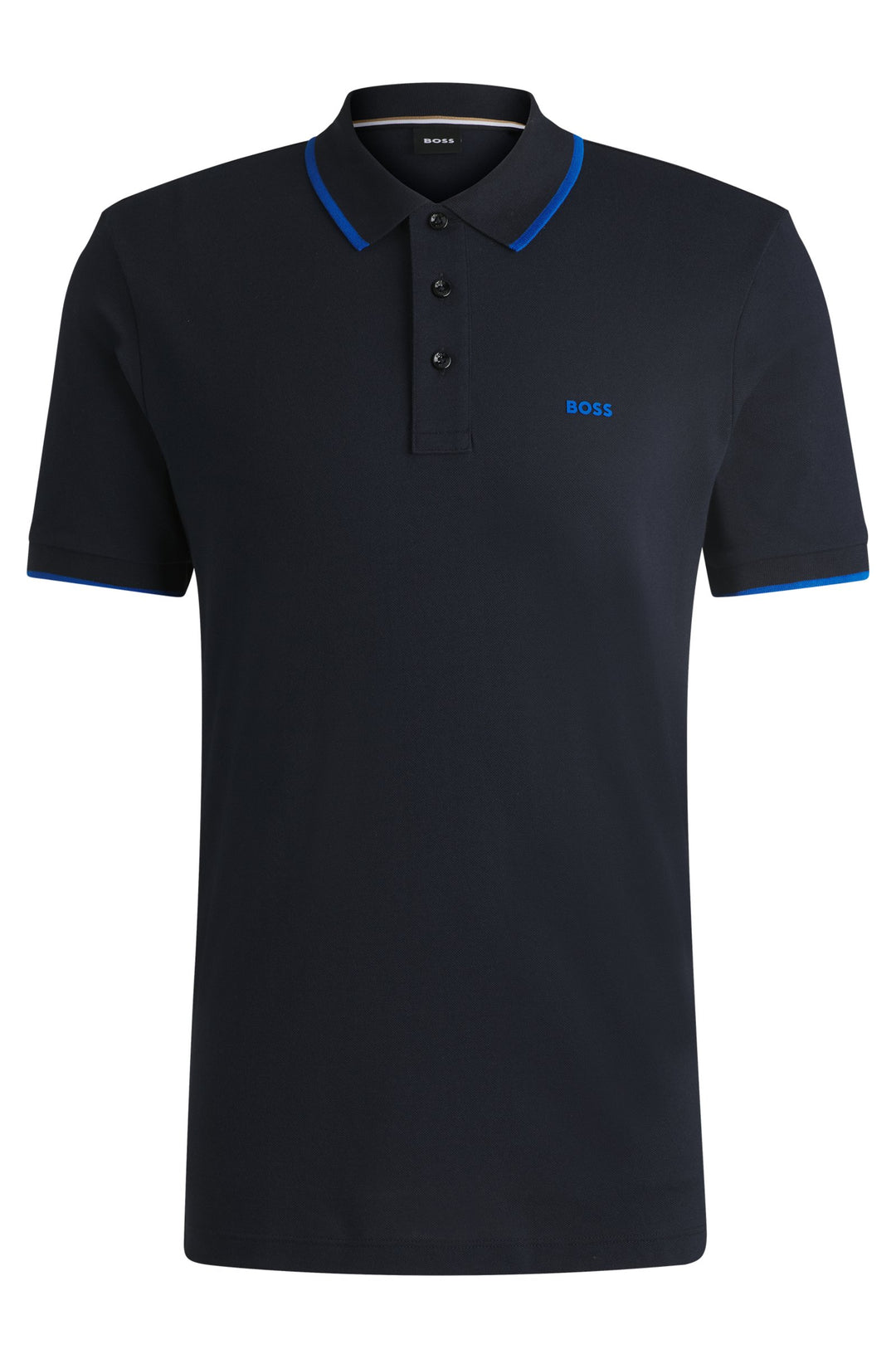 BOSS Polos Regular Fit in Cotton - PARLAY 190 10241531 01-50494697- Concorde Fashion#color_navy-403