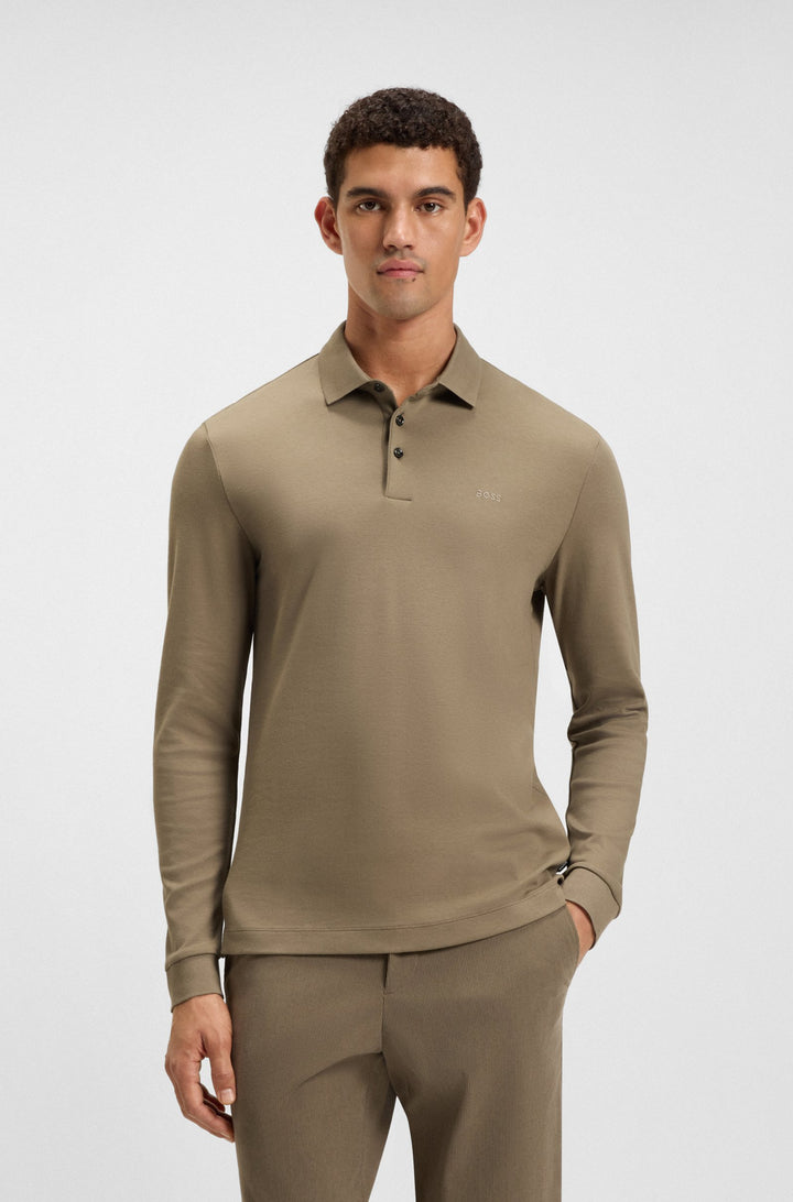 BOSS Polos Regular Fit - PADO 30 50468392- Concorde Fashion#color_brown-245