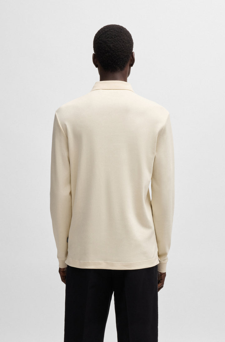 BOSS Polos Regular Fit in Cotton - PADO 30 10241542 01-50468392- Concorde Fashion#color_white-131