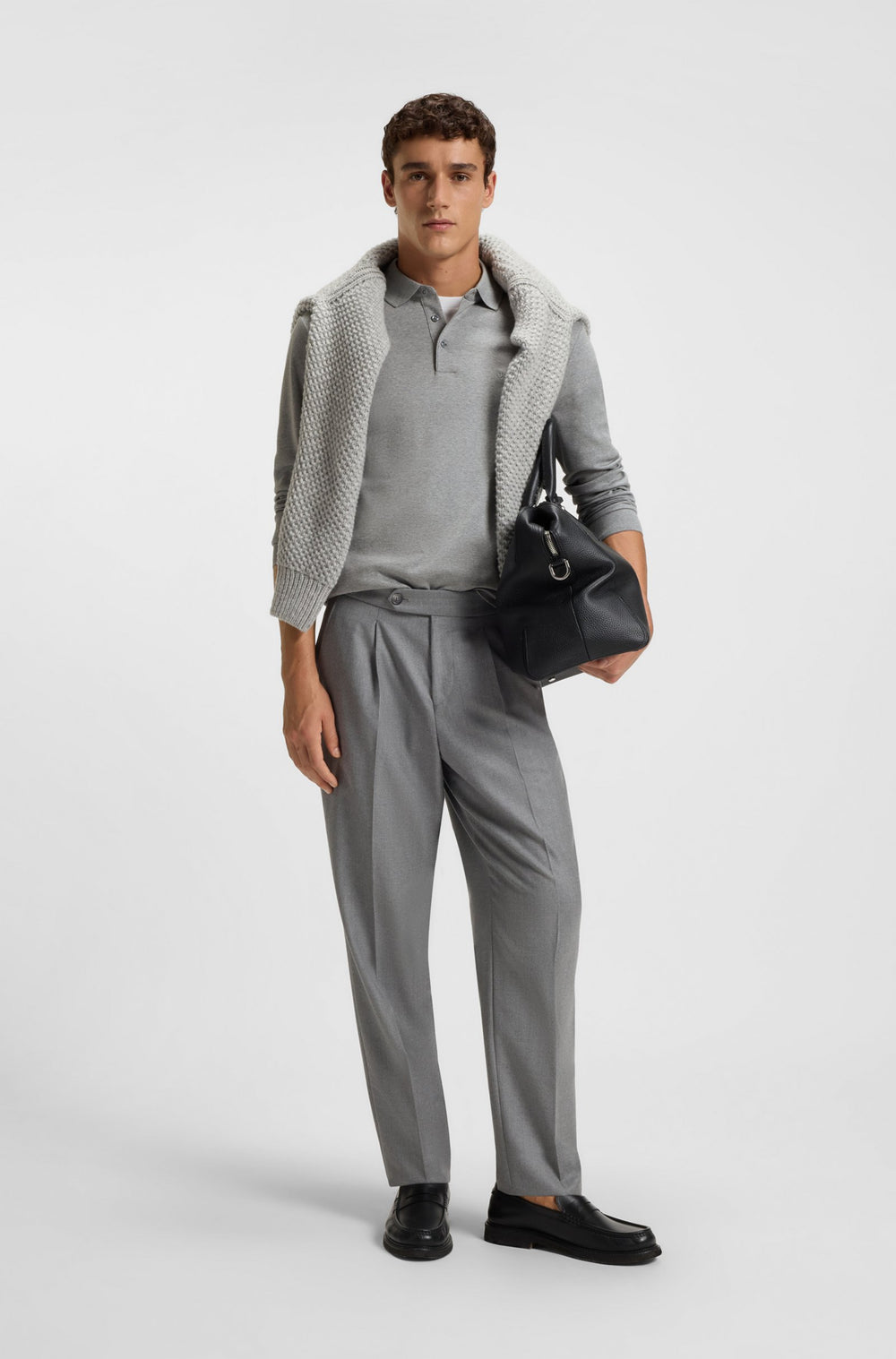 BOSS Polos Regular Fit - PADO 30 50468392- Concorde Fashion#color_silver-041