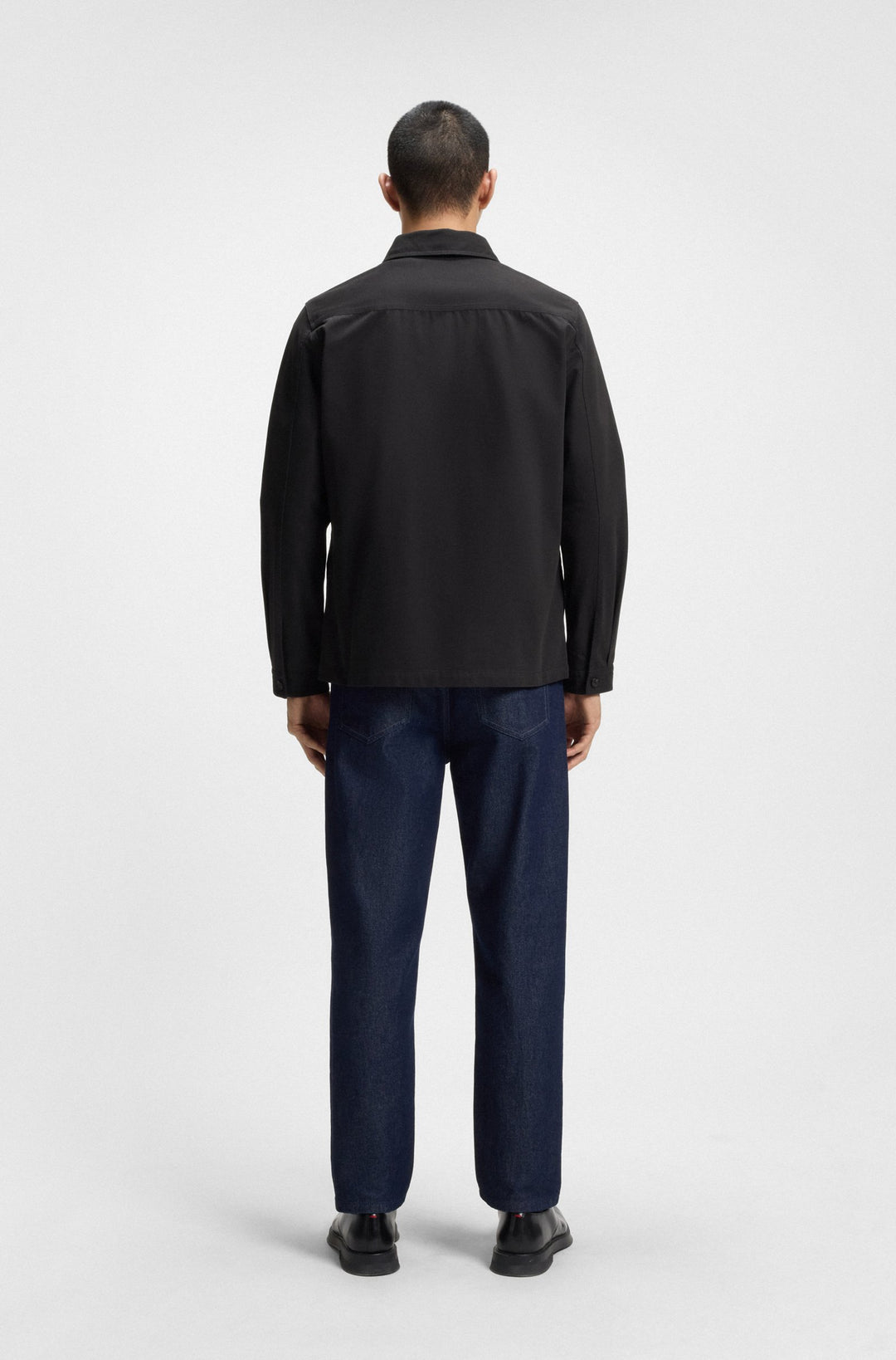 HUGO Casual Shirts Oversized Fit - EPOLDO 50545383- Concorde Fashion#color_black-001