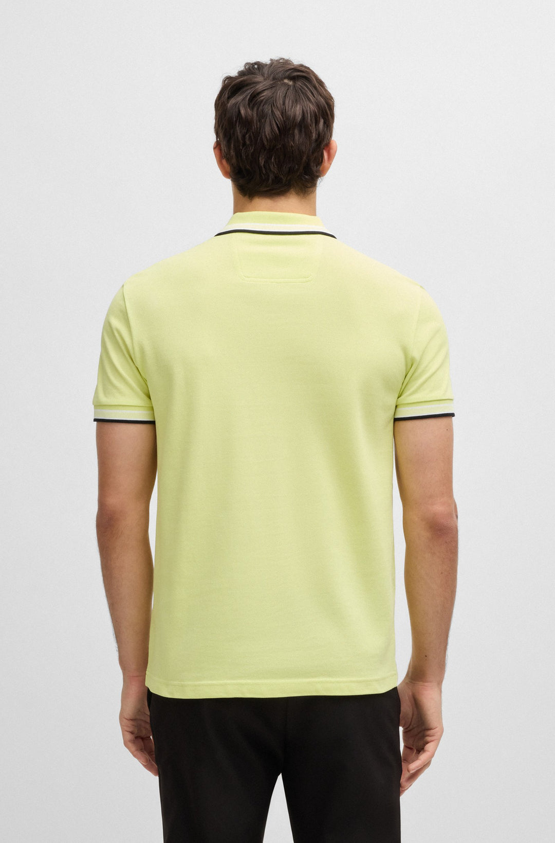 BOSS Regular Fit Polos in cotton - PADDY 10241663 01-50469055- Concorde Fashion#color_yellow-723