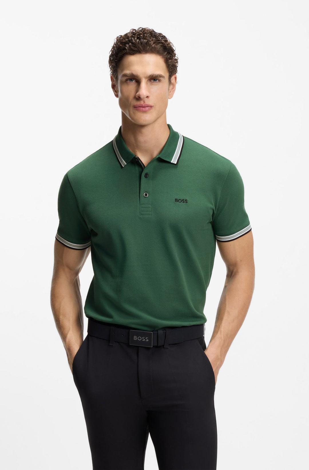 BOSS Polos Regular Fit - PADDY 50469055Concorde Fashion#color_green-365