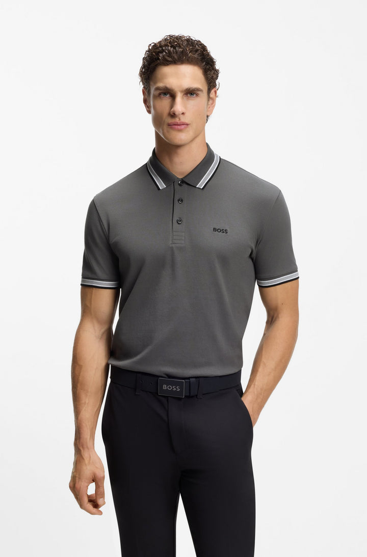 BOSS Polos Regular Fit - PADDY 50469055Concorde Fashion#color_grey-071