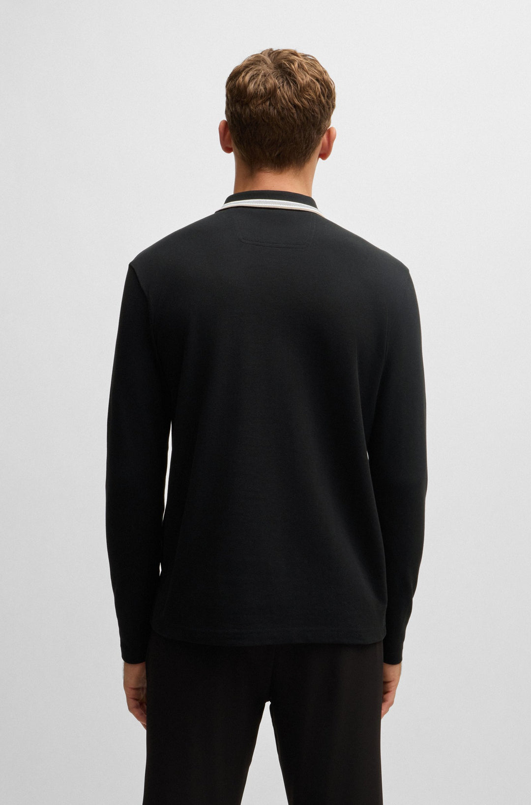 BOSS Polos Regular Fit in Cotton - PLISY 10241663 01-50506191- Concorde Fashion#color_charcoal-015