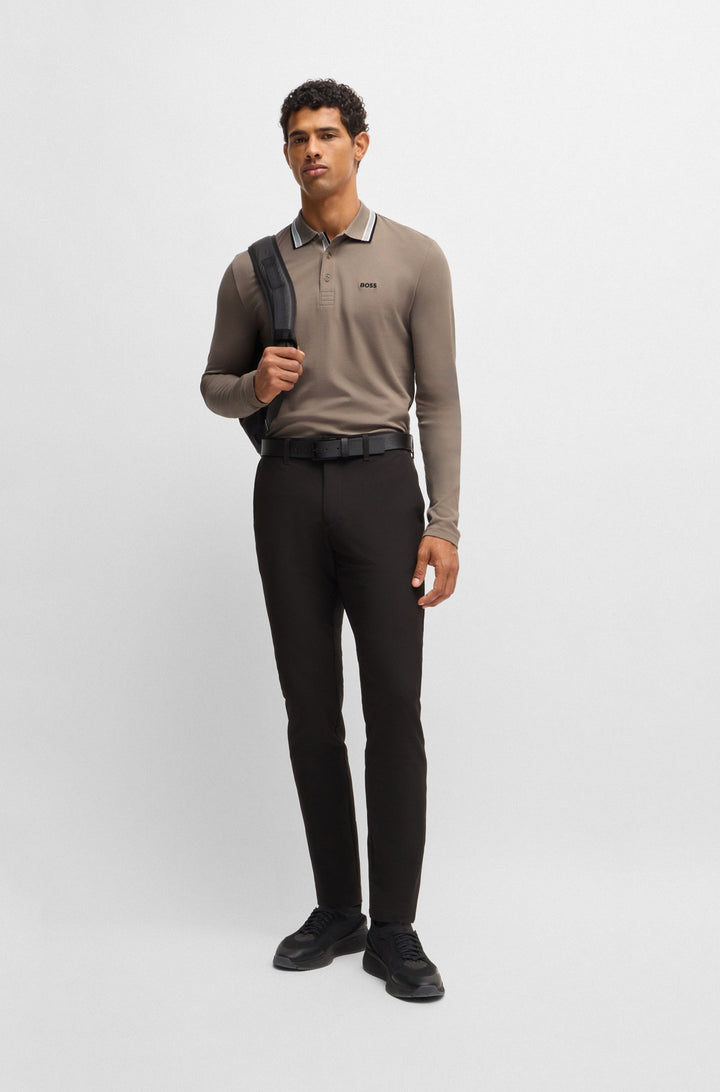 BOSS Polos Regular Fit in Cotton - PLISY 10241663 01-50506191- Concorde Fashion#color_green-336