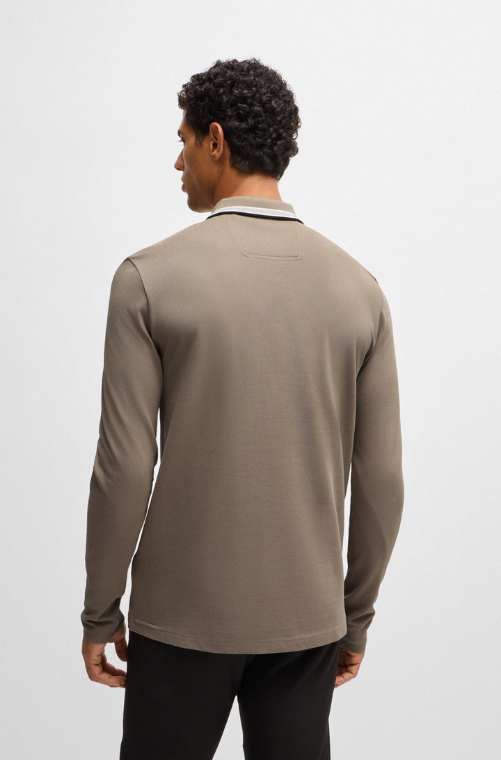 BOSS Polos Regular Fit in Cotton - PLISY 10241663 01-50506191- Concorde Fashion#color_green-336
