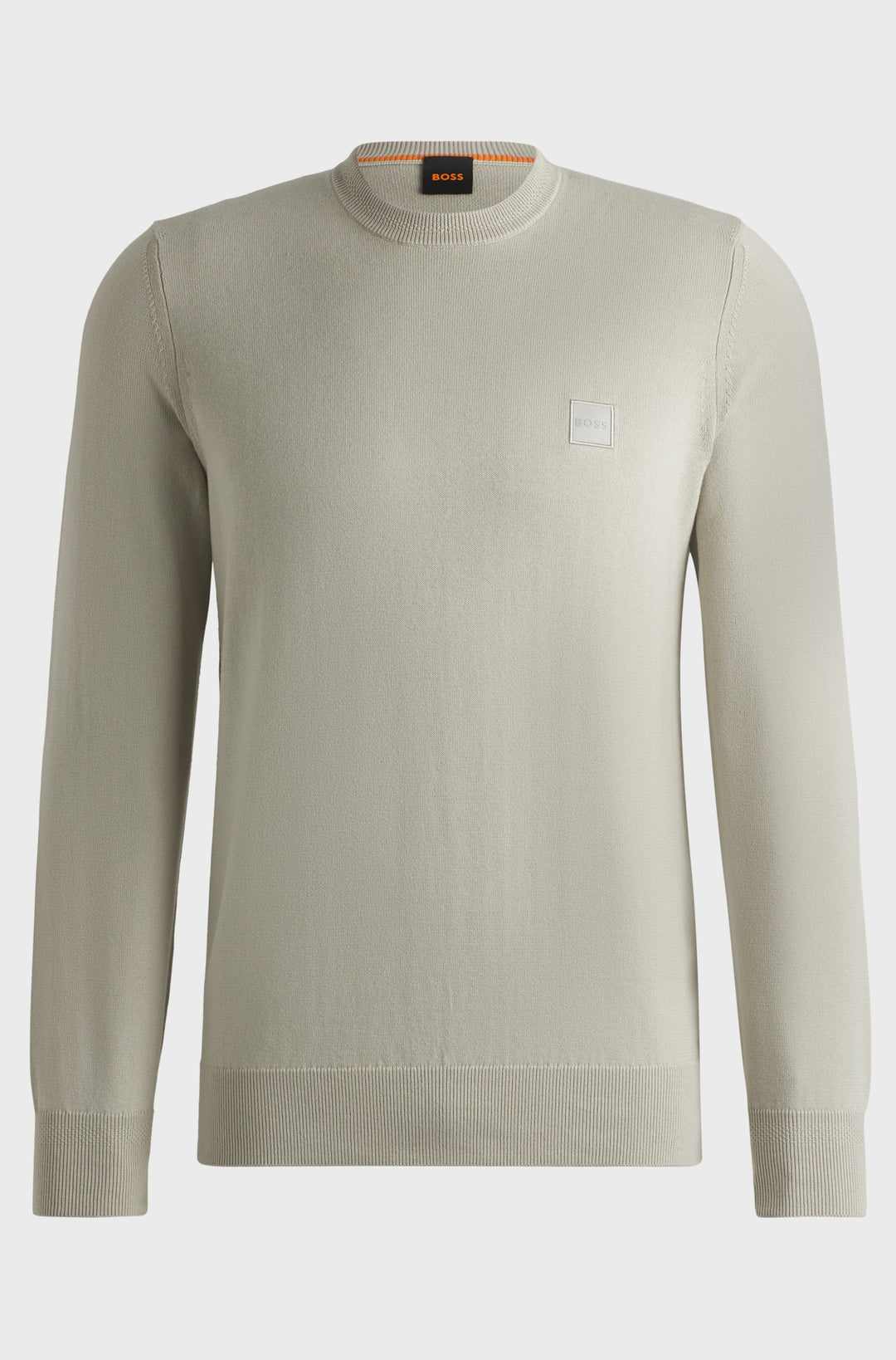 BOSS Sweaters Regular Fit in Cotton Mix - KANOVANO 10242235 01-50471343- Concorde Fashion#color_beige-272