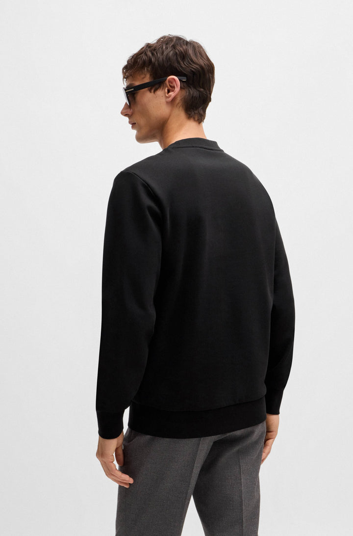 BOSS Sweatshirts Regular Fit in Cotton - C-SOLERI 60 10242373 01-50524360- Concorde Fashion#color_black-001