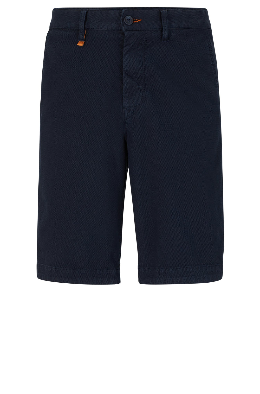 BOSS Tapered Fit Shorts in Cotton Mix - SCHINO-TABER-SHORTS 10242612 02-50491698- Concorde Fashion#color_navy-404