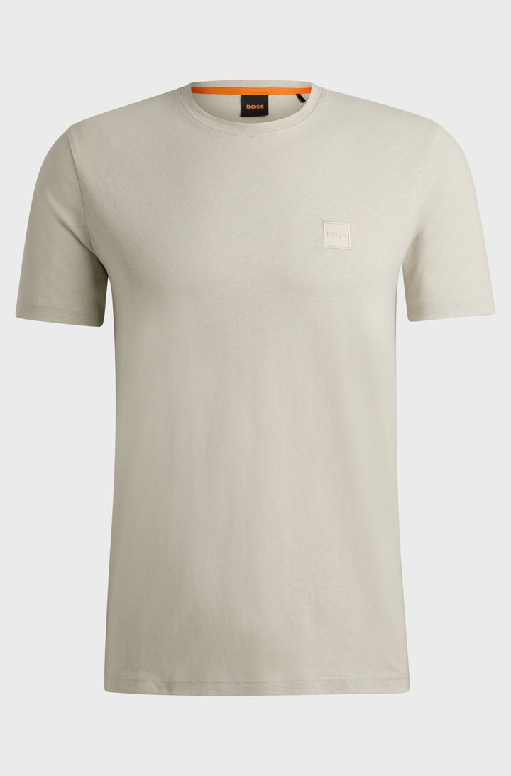 BOSS T-Shirts Relaxed Fit in Cotton - TALES 10242631 02-50508584- Concorde Fashion#color_beige-271