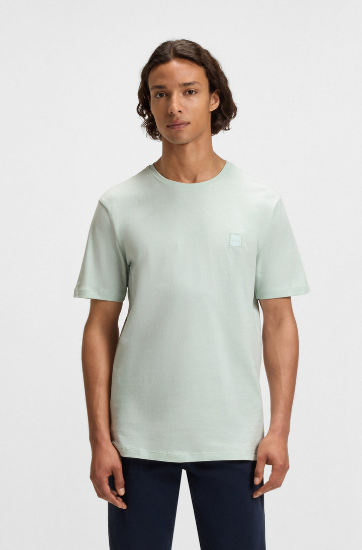 BOSS T-Shirts Relaxed Fit in Cotton - TALES 10242631 02-50508584- Concorde Fashion#color_blue-474