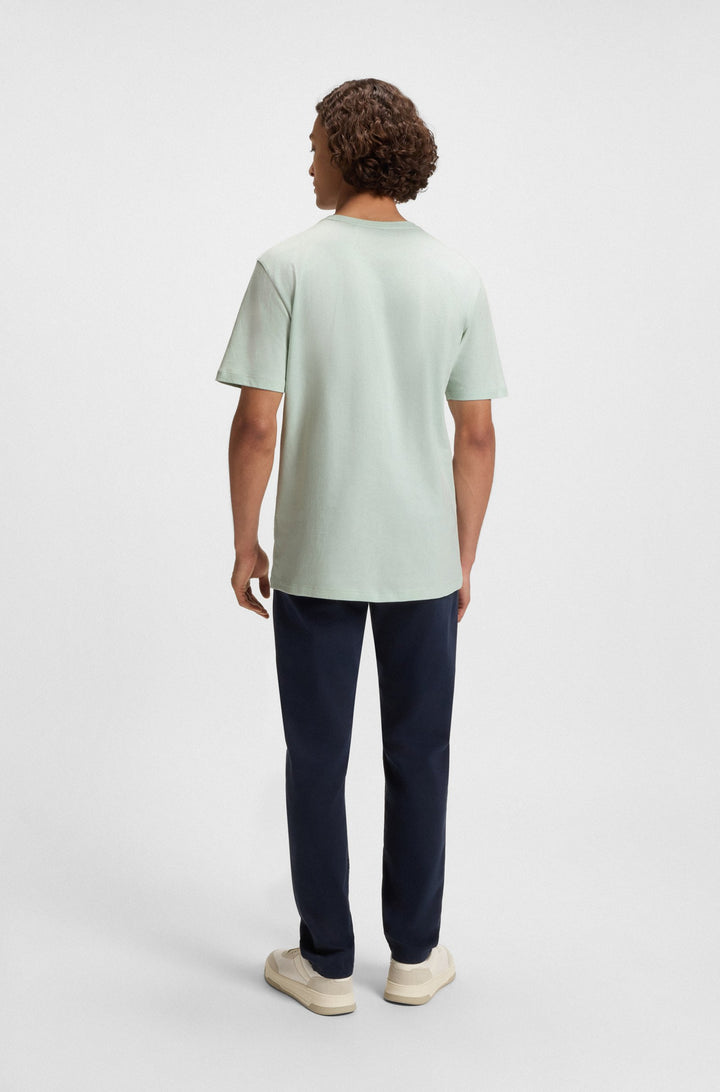 BOSS T-Shirts Relaxed Fit in Cotton - TALES 10242631 02-50508584- Concorde Fashion#color_blue-474