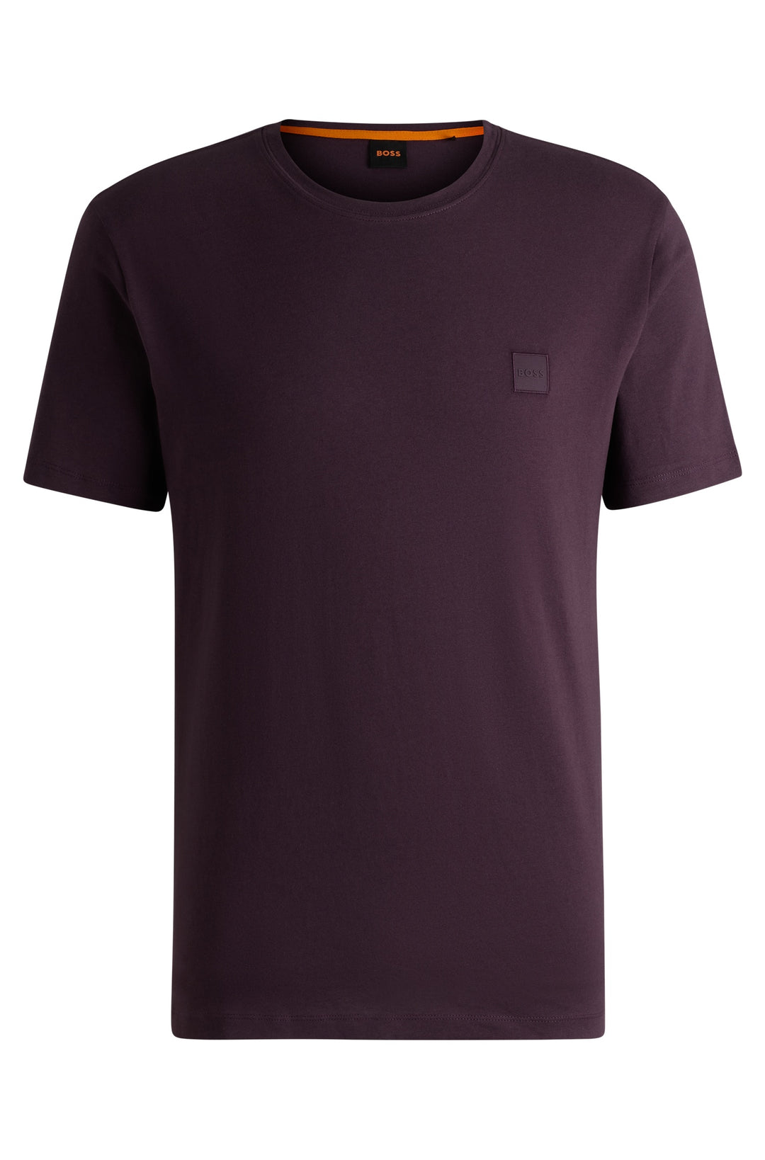 BOSS T-Shirts Relaxed Fit in Cotton - TALES 10242631 02-50508584- Concorde Fashion#color_purple-543