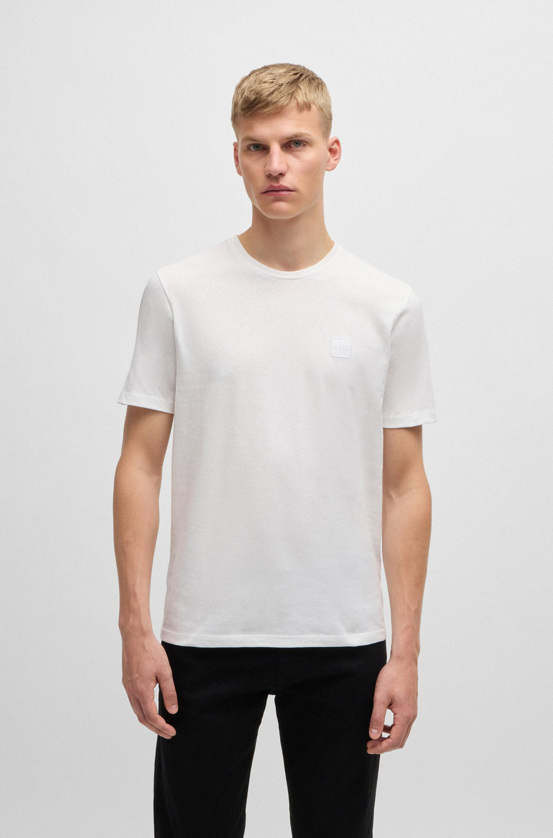 BOSS T-Shirts Regular Fit,Relaxed Fit - TALES 50508584- Concorde Fashion#color_white-100