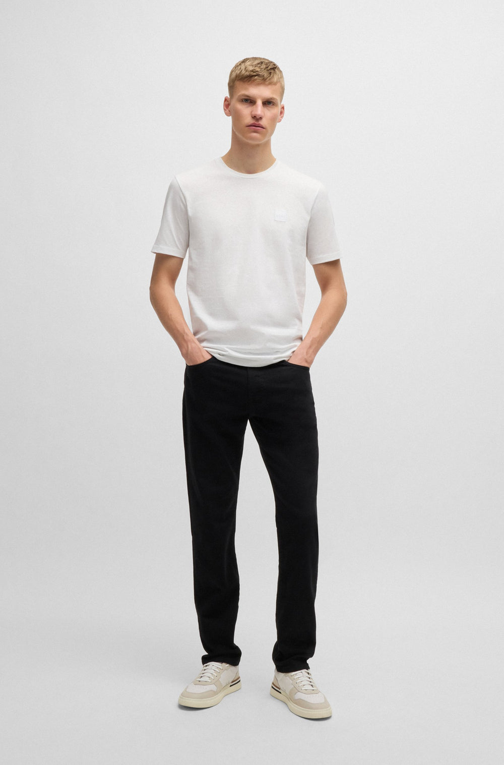 BOSS T-Shirts Regular Fit,Relaxed Fit - TALES 50508584- Concorde Fashion#color_white-100
