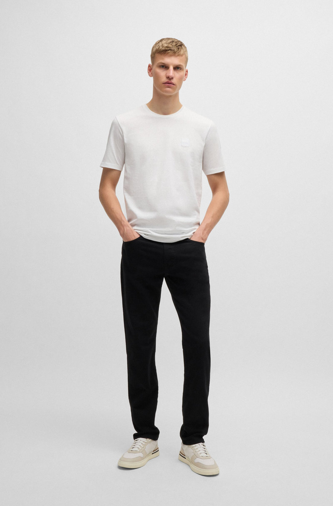 BOSS T-Shirts Regular Fit,Relaxed Fit - TALES 50508584- Concorde Fashion#color_white-100