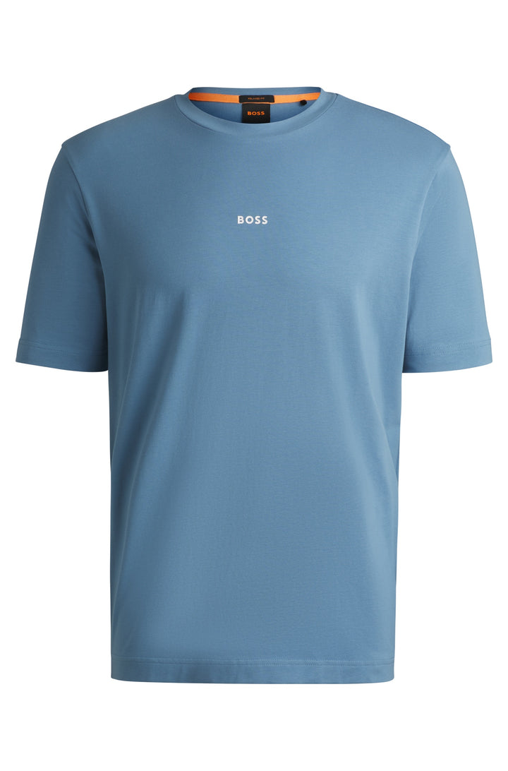 BOSS T-Shirts Relaxed Fit in Cotton Mix - TCHUP 10242929 01-50473278- Concorde Fashion#color_blue-462