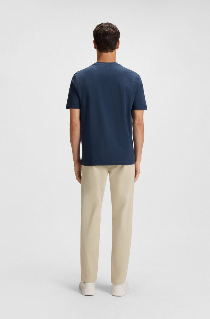 BOSS T-Shirts Relaxed Fit in Cotton Mix - TCHUP 10242929 01-50473278- Concorde Fashion#color_blue-466