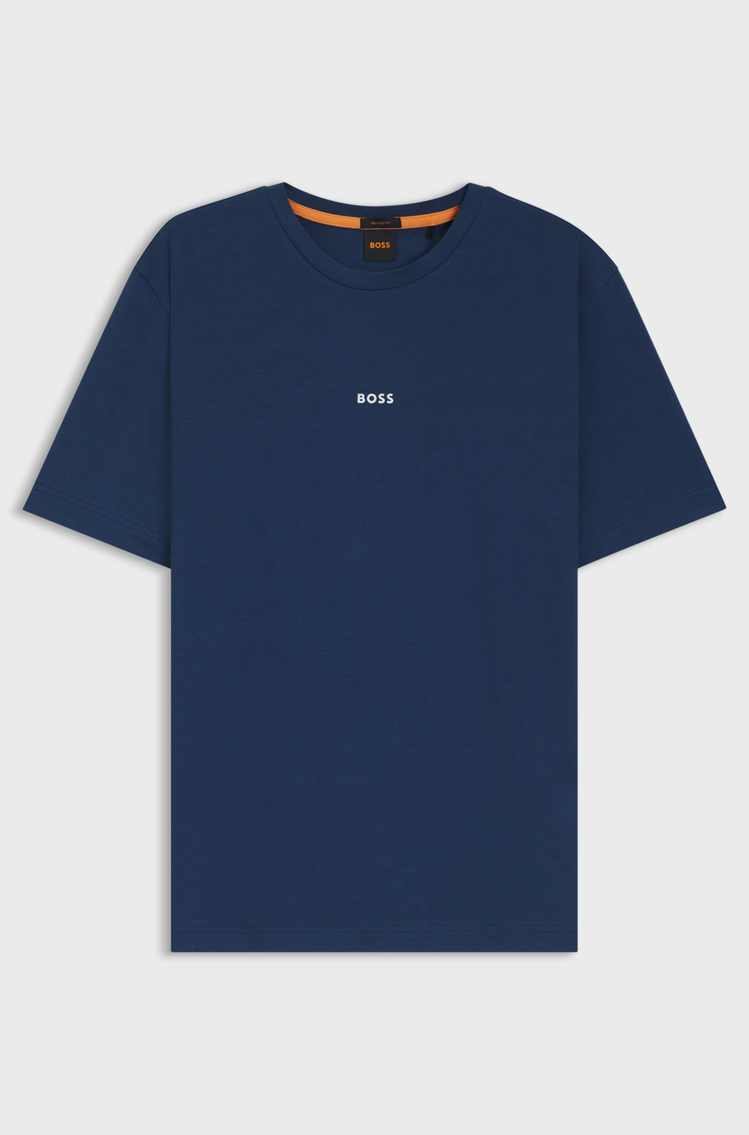 BOSS T-Shirts Relaxed Fit in Cotton Mix - TCHUP 10242929 01-50473278- Concorde Fashion#color_blue-466