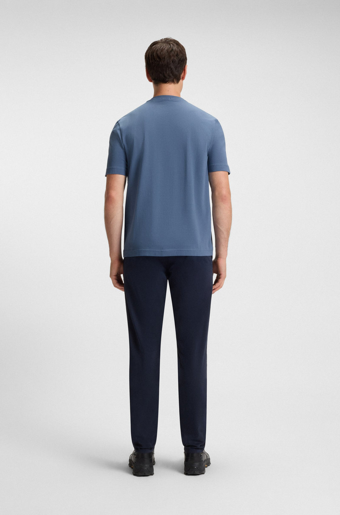 BOSS T-Shirts Relaxed Fit in Cotton Mix - TCHUP 10242929 01-50473278- Concorde Fashion#color_blue-495