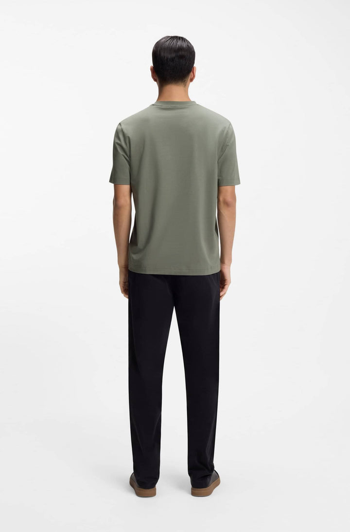 BOSS T-Shirts Relaxed Fit in Cotton Mix - TCHUP 10242929 01-50473278- Concorde Fashion#color_grey-077