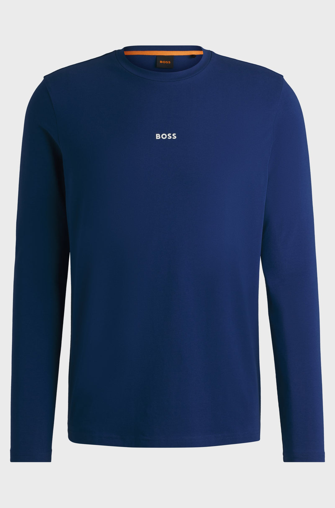 BOSS T-Shirts Regular Fit in Cotton Mix - TCHARK 10242929 01-50473286- Concorde Fashion#color_blue-494