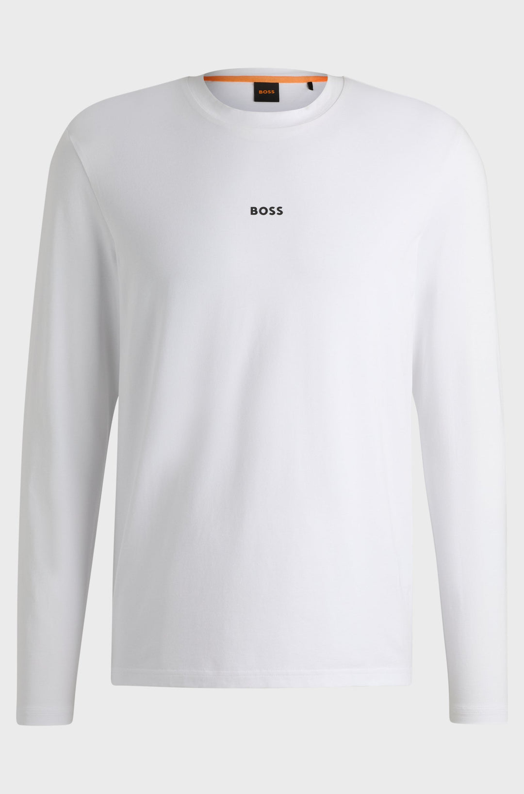 BOSS T-Shirts Regular Fit in Cotton Mix - TCHARK 10242929 01-50473286- Concorde Fashion#color_white-100