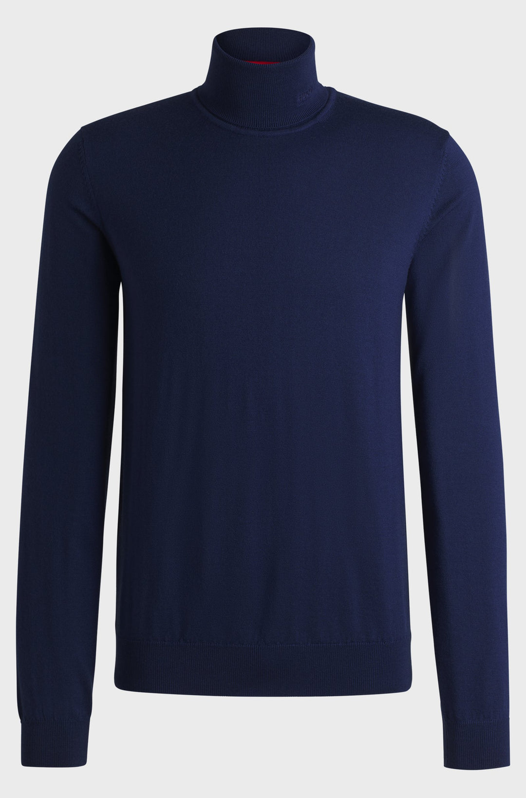 HUGO Sweaters Regular Fit,Slim Fit in Wool - SAN THOMAS-M 10243187 01-50474174- Concorde Fashion#color_navy-407