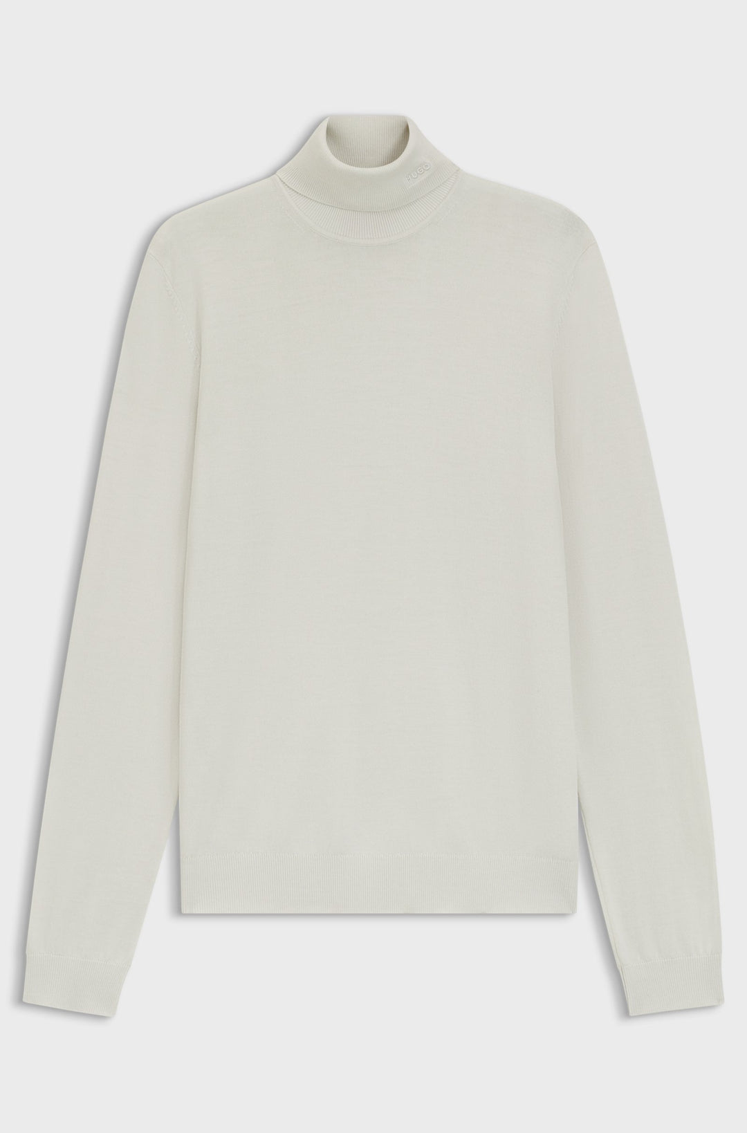 HUGO Sweaters Regular Fit,Slim Fit in Wool - SAN THOMAS-M 10243187 01-50474174- Concorde Fashion#color_white-102