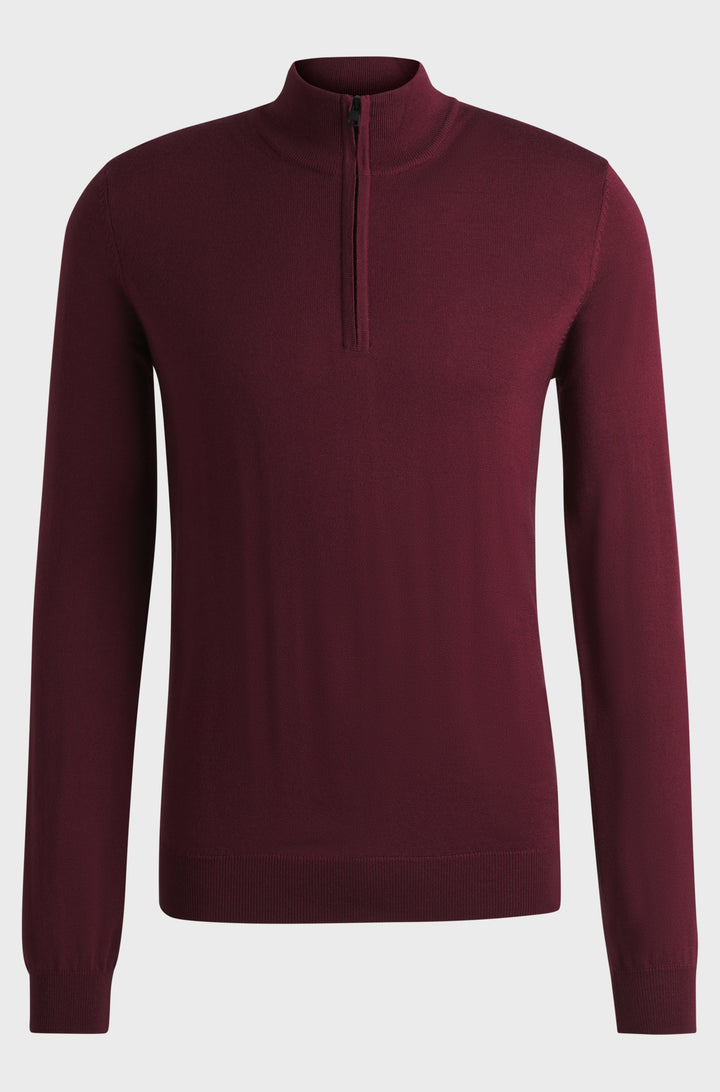 HUGO Sweaters Regular Fit in Wool - SAN QUIRIN-M 10243202 01-50474175- Concorde Fashion#color_pink-654