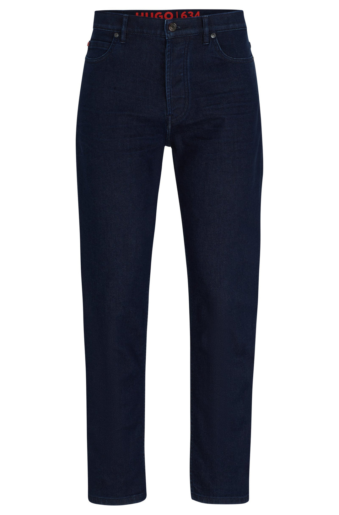 HUGO Tapered Fit Jeans in Cotton Mix - HUGO 634 10243508 08-50507849- Concorde Fashion#color_navy-401