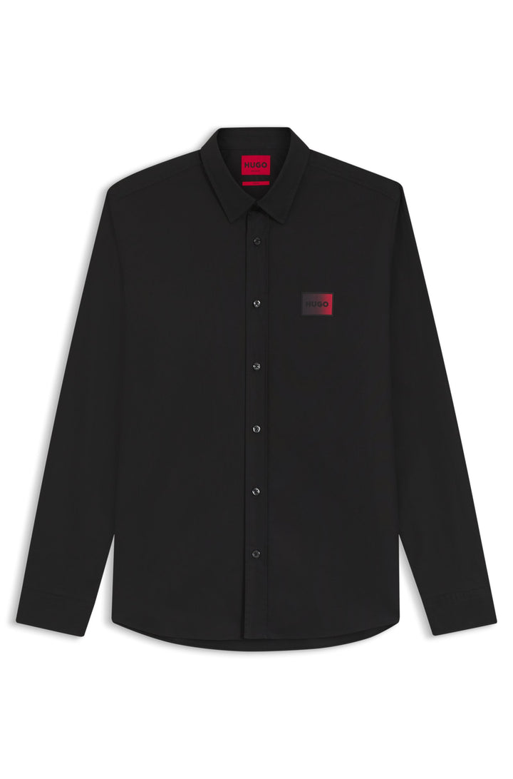 HUGO Casual Shirts Relaxed Fit - EMERO 50555786- Concorde Fashion#color_black-001