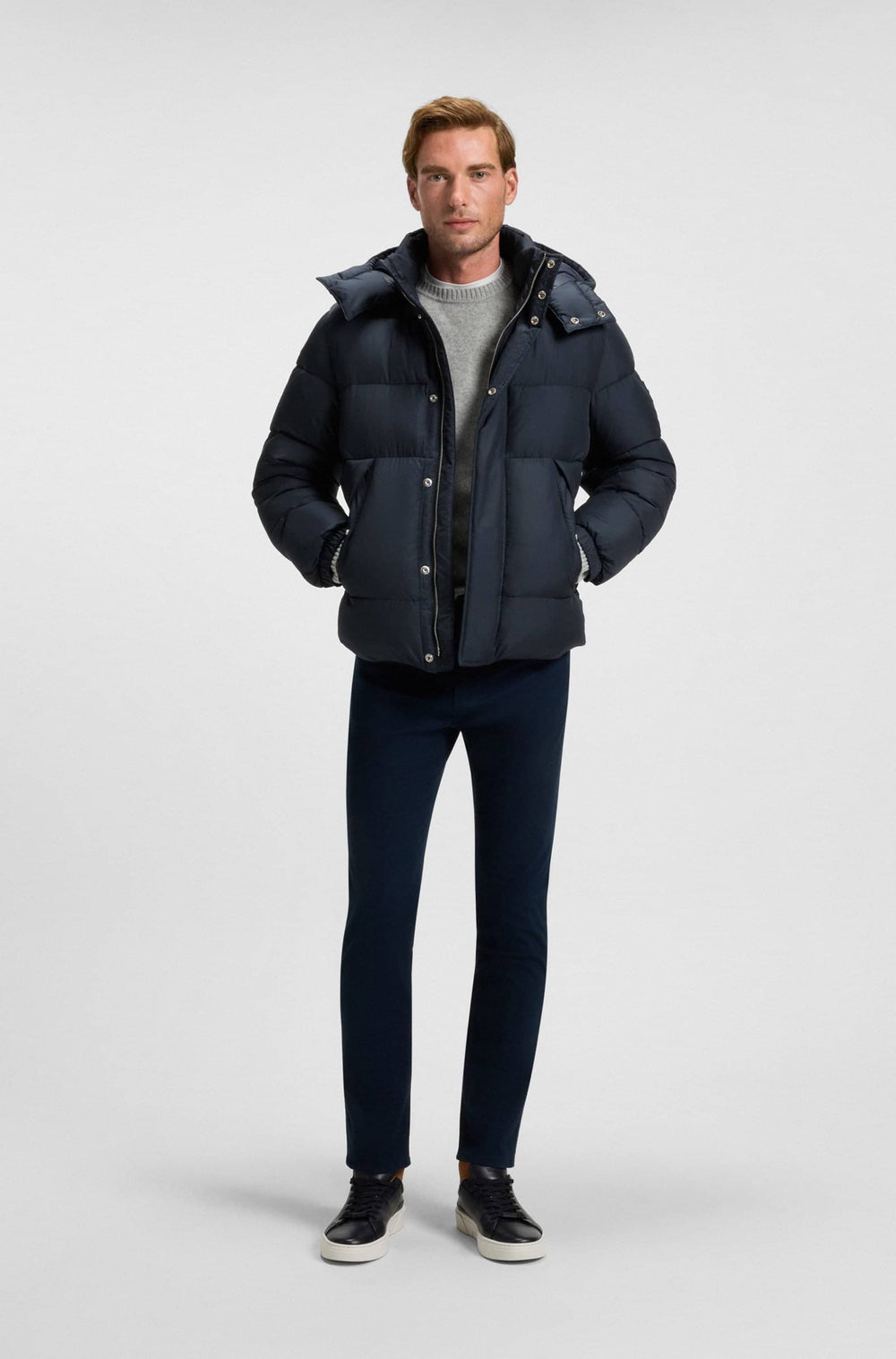 BOSS Casual Jackets  - H-CORBINIAN5 50551599- Concorde Fashion#color_navy-404