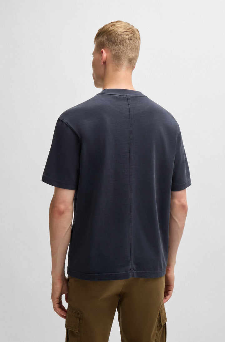 BOSS T-Shirts Relaxed Fit in Cotton - TE_PEACHMOON 10243883 01-50528468- Concorde Fashion#color_navy-404