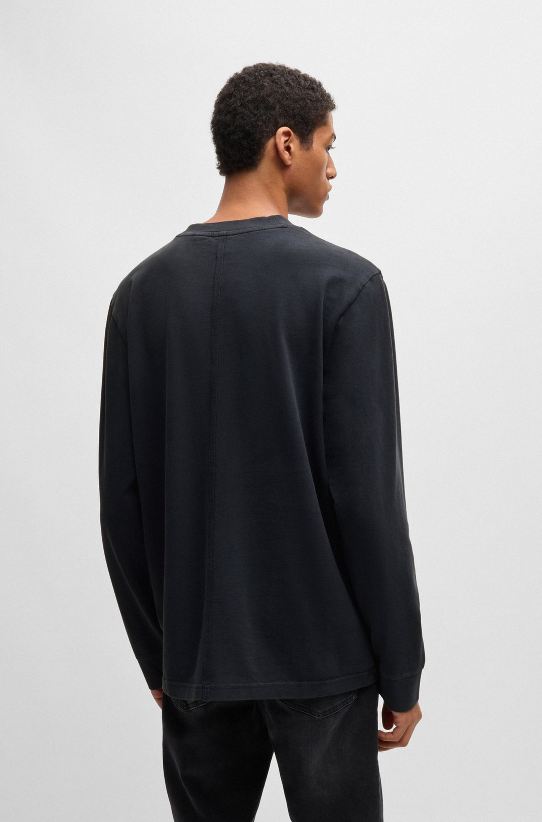 BOSS T-Shirts Relaxed Fit in Cotton - TE_PEACHLONG 10243883 01-50528475- Concorde Fashion#color_navy-404
