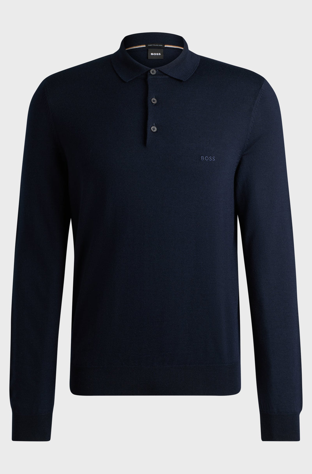 BOSS Sweaters Regular Fit in Wool - BONO-L 10243945 01-50476357- Concorde Fashion#color_navy-404