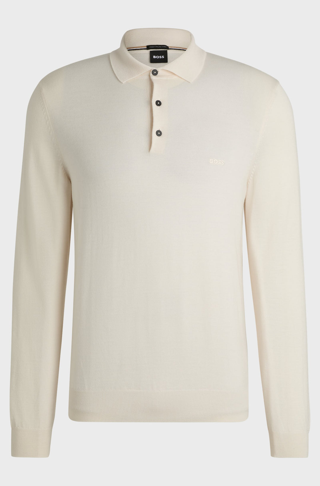 BOSS Sweaters Regular Fit in Wool - BONO-L 10243945 01-50476357- Concorde Fashion#color_white-131