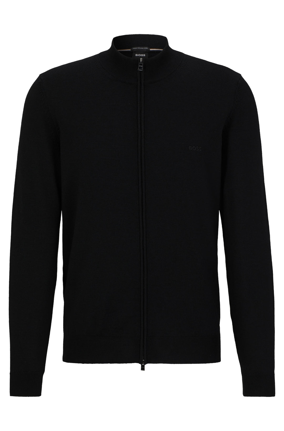 BOSS Sweaters Regular Fit in Wool - BALONSO-L 10243951 01-50476347- Concorde Fashion#color_black-001