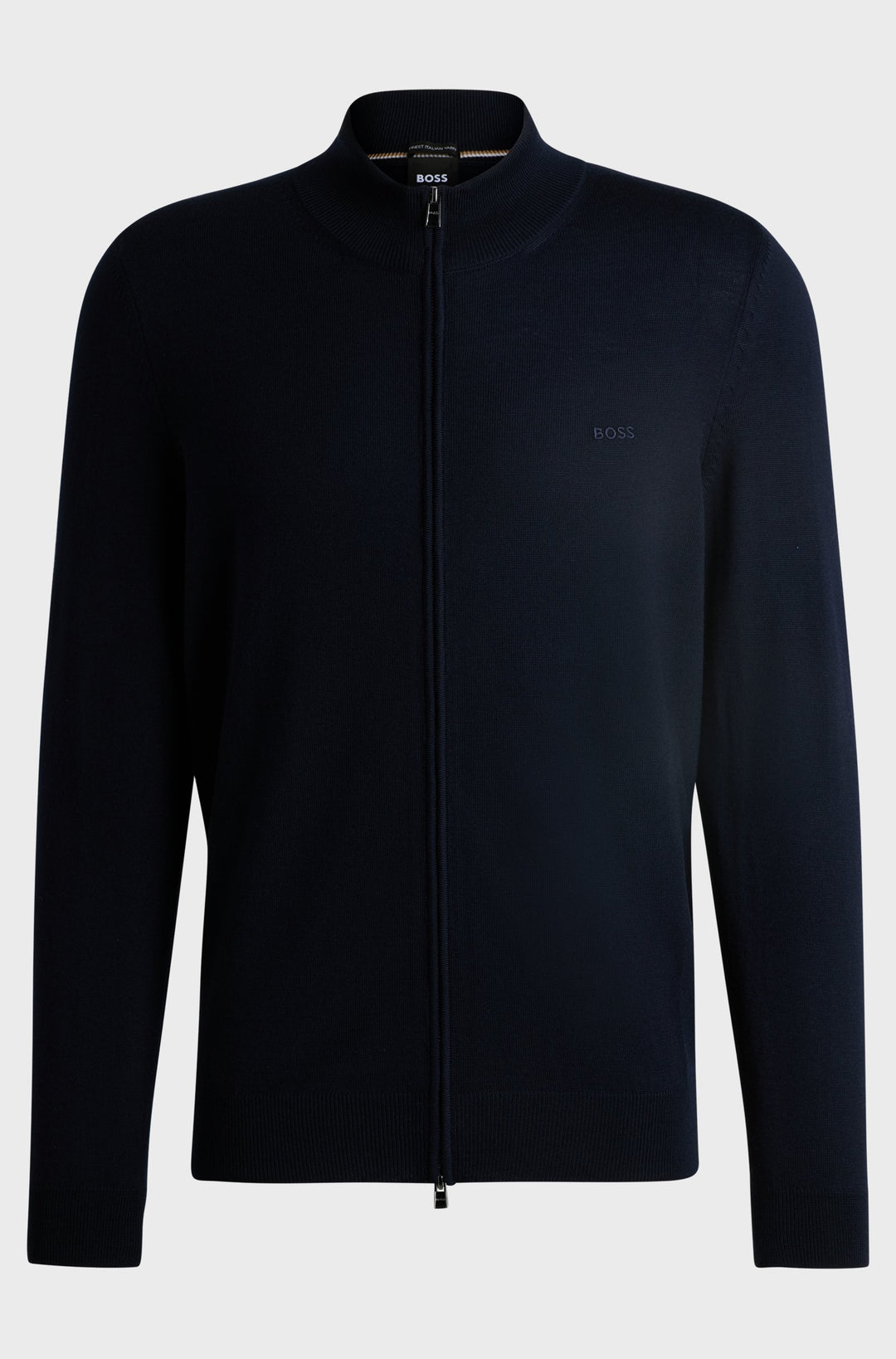 BOSS Sweaters Regular Fit in Wool - BALONSO-L 10243951 01-50476347- Concorde Fashion#color_navy-404