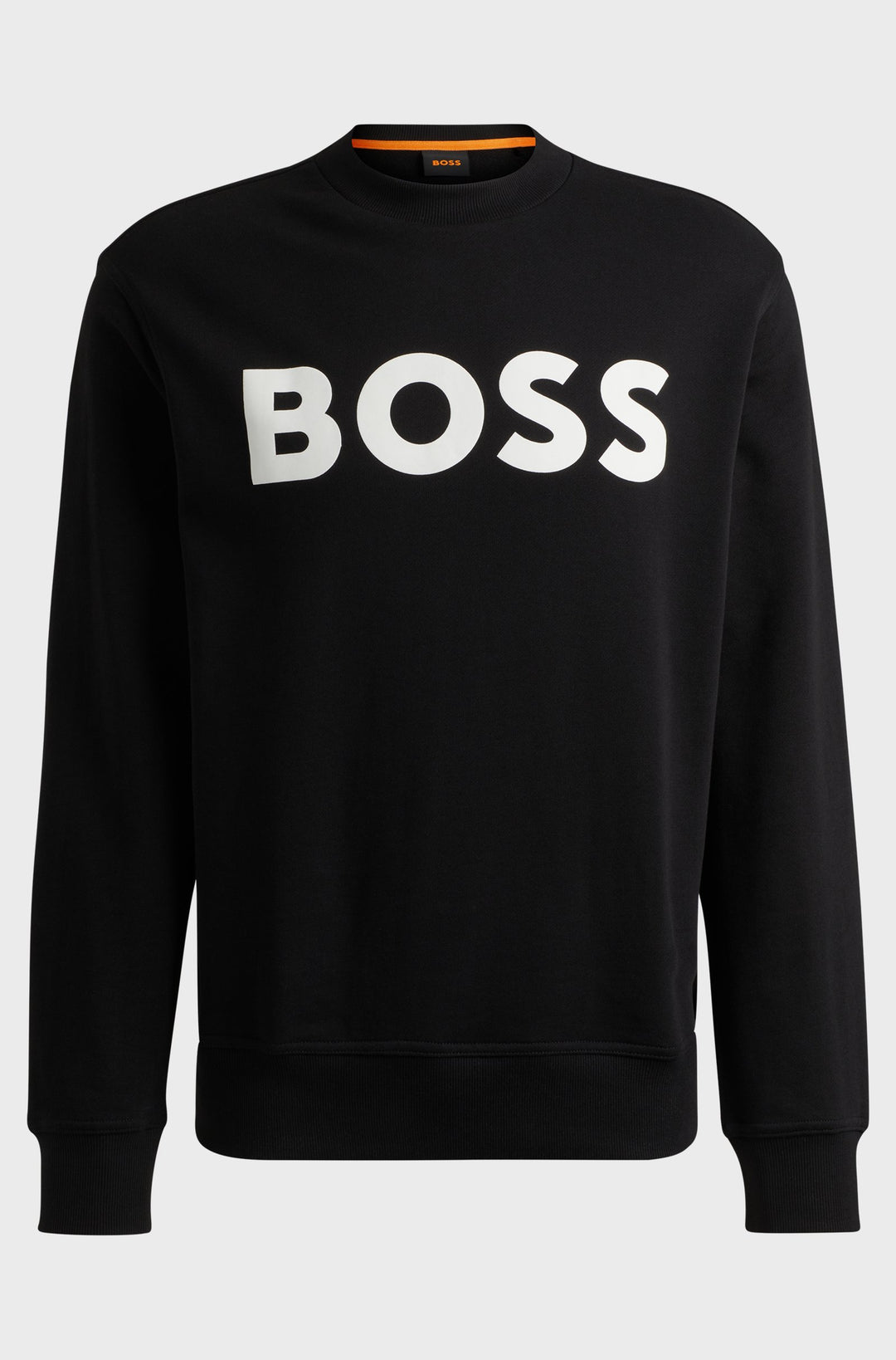 BOSS Sweatshirts Relaxed Fit in Cotton - WEBASICCREW 10244192 01-50487133- Concorde Fashion#color_black-001