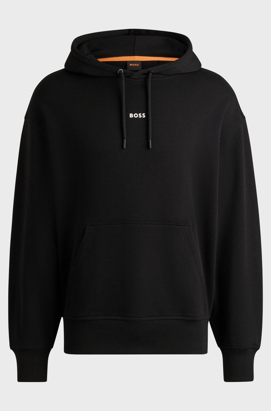 BOSS Hoodies Regular Fit in Cotton - WESMALLHOOD 10244192 01-50514530- Concorde Fashion#color_black-001