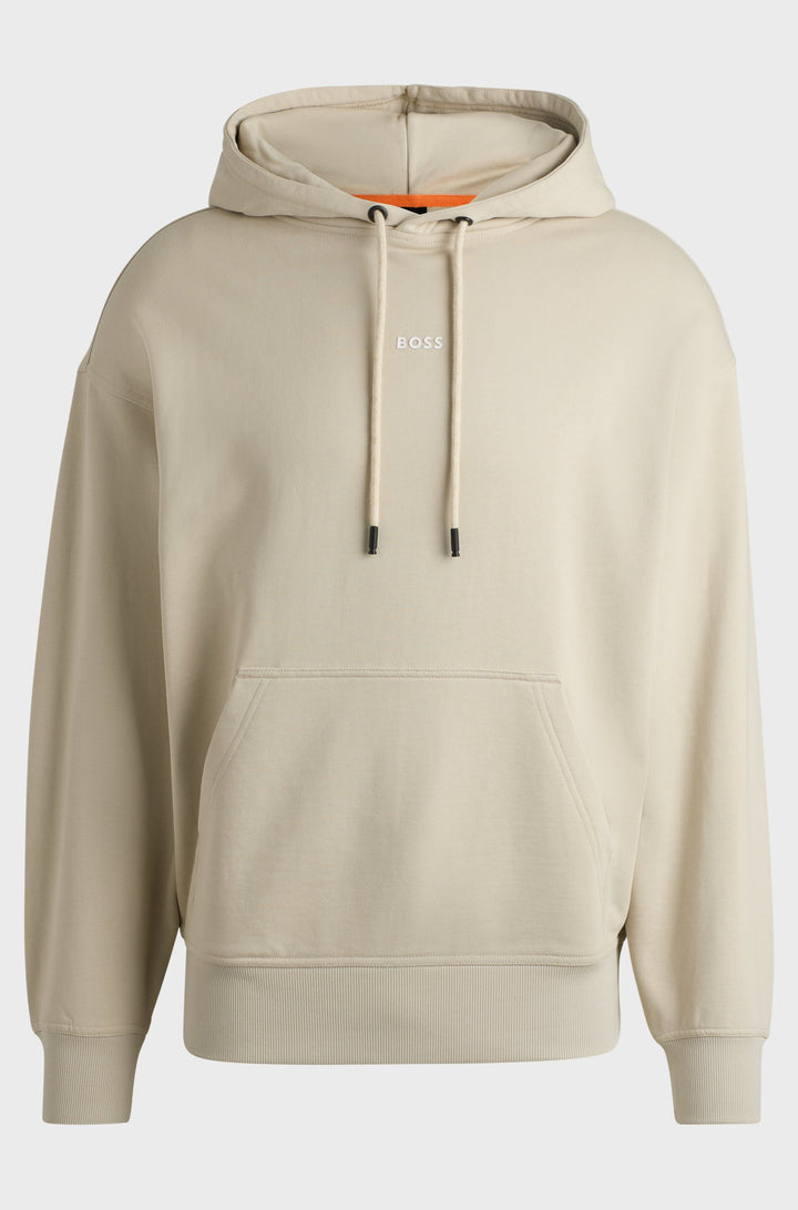 BOSS Hoodies Regular Fit in Cotton - WESMALLHOOD 10244192 01-50514530- Concorde Fashion#color_beige-271